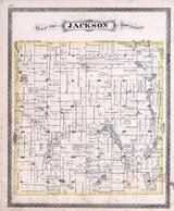 Jackson Township, Lake Gage, Green Lake, Flint, MIll Pond, Otter Lake, Steuben County 1880